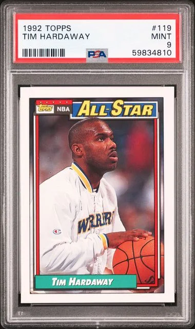 1992 Topps Tim Hardaway #119 card image