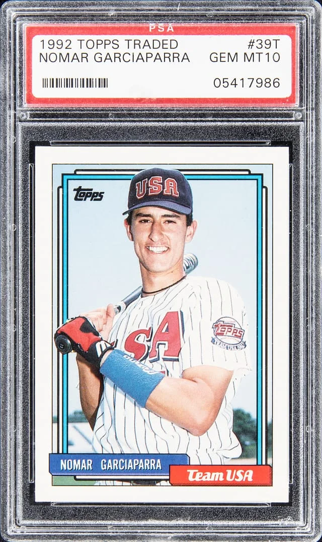 1992 Topps Traded Nomar Garciaparra Gold #39T card image