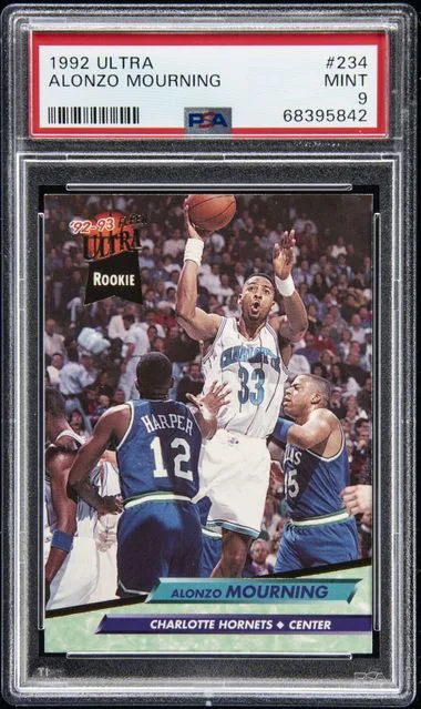 1992 Ultra Alonzo Mourning #234 card image
