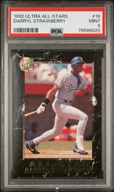 1992 Ultra Darryl Strawberry All-Stars #18 card image