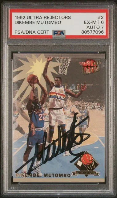 1992 Ultra Dikembe Mutombo Rejectors #2 card image