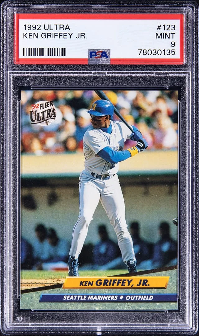 1992 Ultra Ken Griffey Jr #123 card image