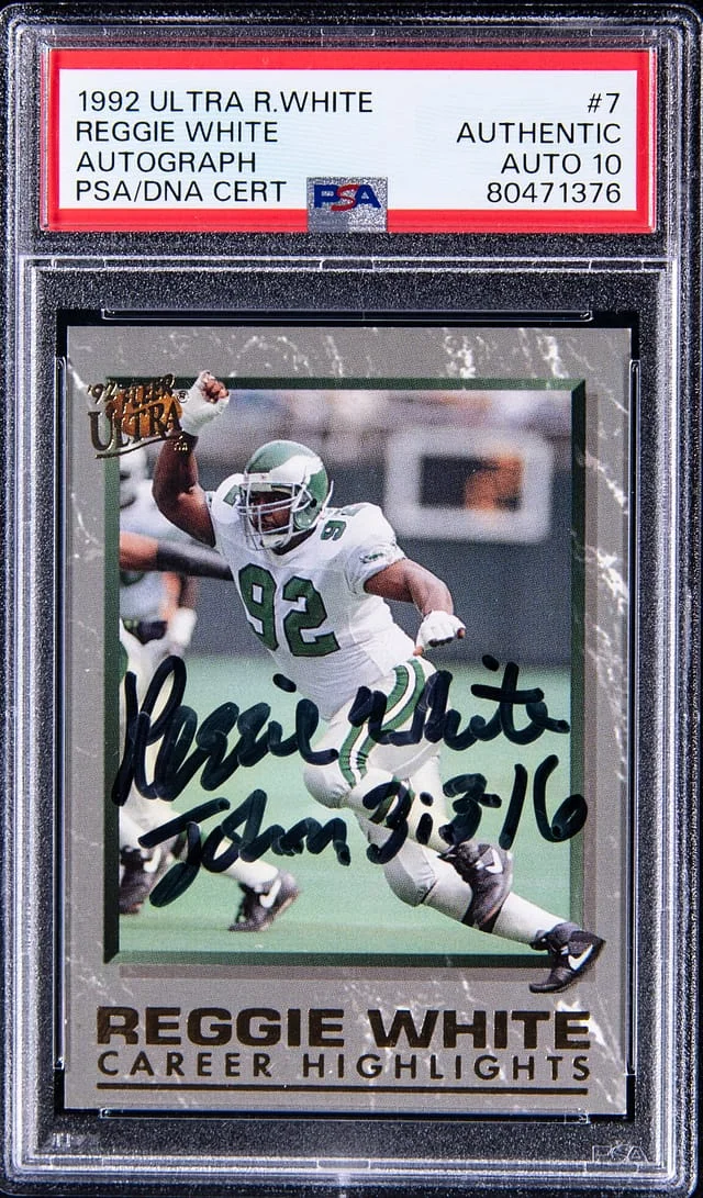 1992 Ultra Reggie Career Highlights #7 card image
