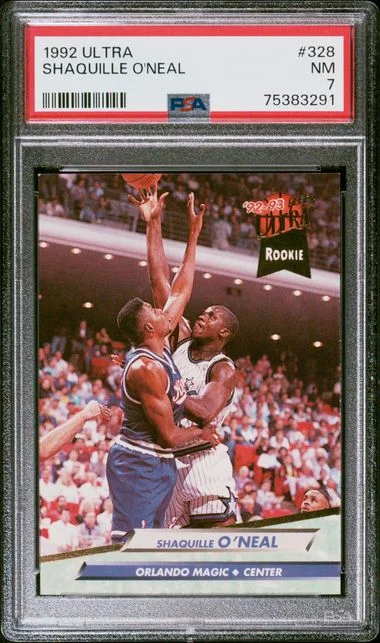 1992 Ultra Shaquille O'Neal #328 card image