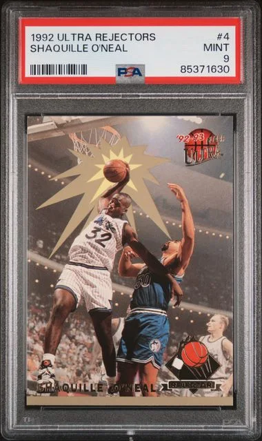 1992 Ultra Shaquille O'Neal Rejectors #4 card image