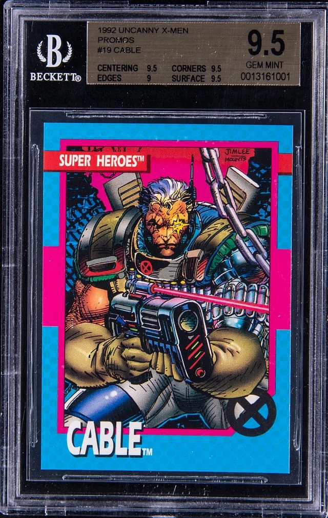 1992 Uncanny X-Men Promos Cable #19 card image