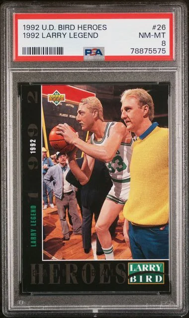 1992 Upper Deck 1992 Larry Legend Larry Bird Heroes #26 card image