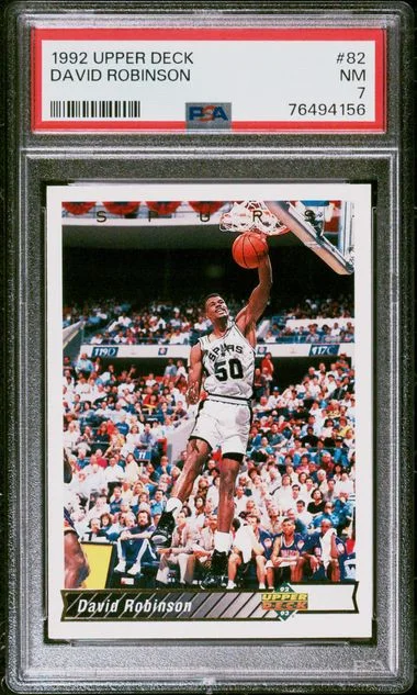 1992 Upper Deck David Robinson #82 card image