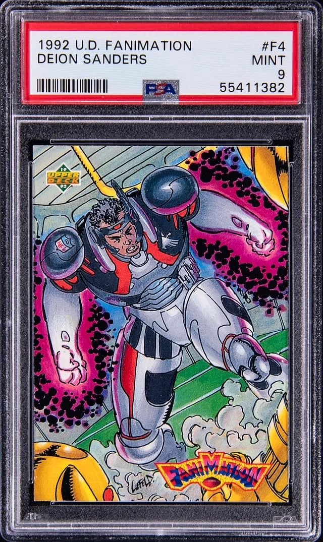 1992 Upper Deck Deion Sanders Fanimation #F4 card image