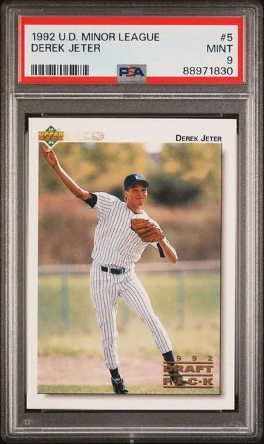 1992 Upper Deck Derek Jeter Minor League #5 card image