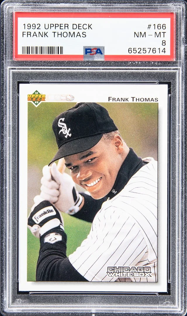 1992 Upper Deck Frank Thomas #166 card image