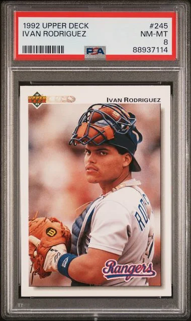 1992 Upper Deck Ivan Rodriguez #245 card image