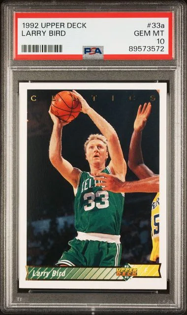 1992 Upper Deck Larry Bird #33a card image