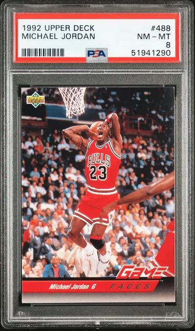 1992 Upper Deck Michael Jordan #488 card image