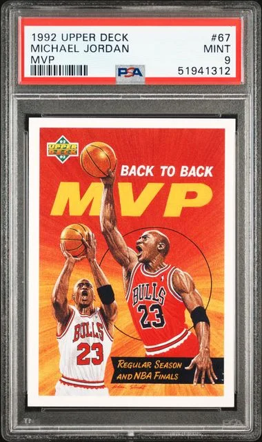 1992 Upper Deck Michael Jordan #67 card image