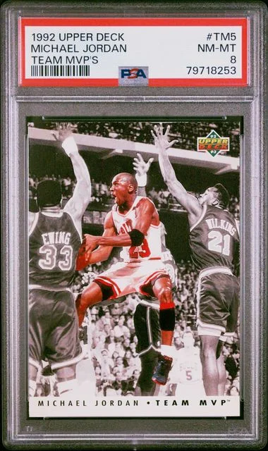 1992 Upper Deck Michael Jordan Team Mvp's #Tm5 card image