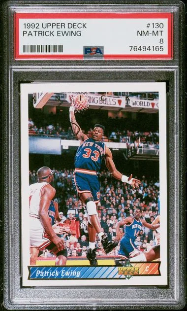 1992 Upper Deck Patrick Ewing #130 card image