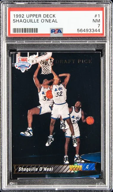 1992 Upper Deck Shaquille O'Neal #1 card image