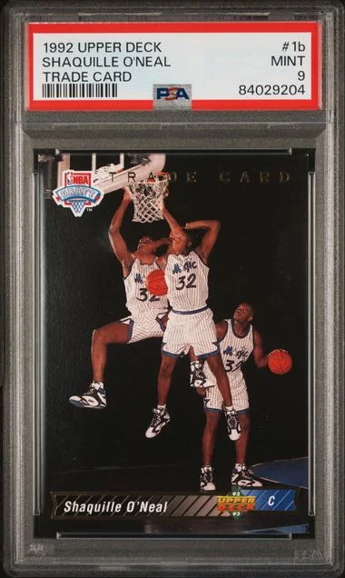 1992 Upper Deck Shaquille O'Neal #1b card image