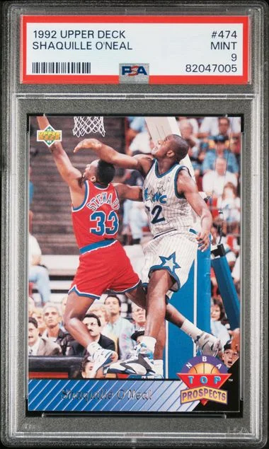 1992 Upper Deck Shaquille O'Neal #474 card image