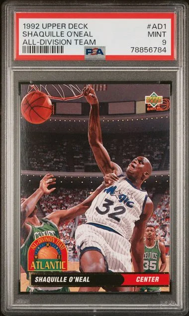1992 Upper Deck Shaquille O'Neal All-Division #Ad1 card image