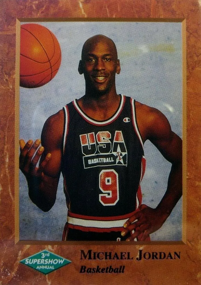 1993 3rd Annual Supershow Michael Jordan #NNO card image