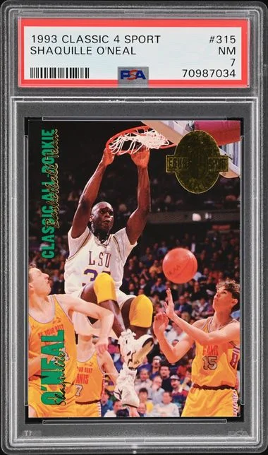 1993-94 Classic 4 Sport Shaquille O'Neal #315 card image