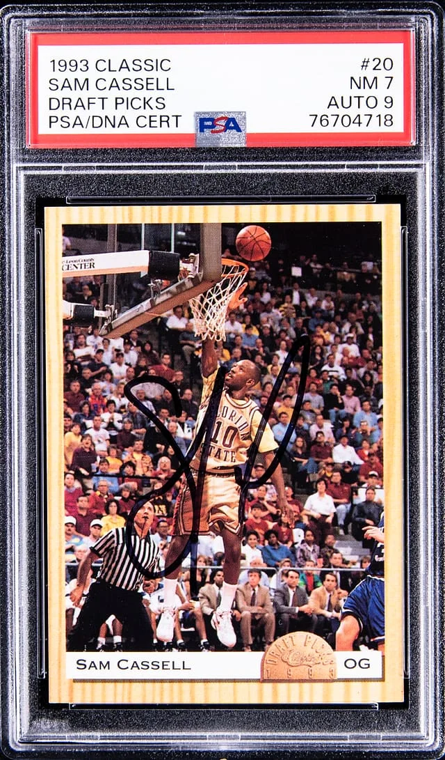 1993-94 Classic Draft Picks Sam Cassell #20 card image