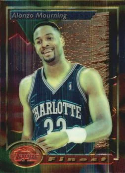 1993-94 Finest Alonzo Mourning #201 card image