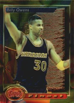 1993-94 Finest Billy Owens #65 card image
