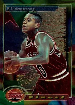 1993-94 Finest B.J. Armstrong #62 card image