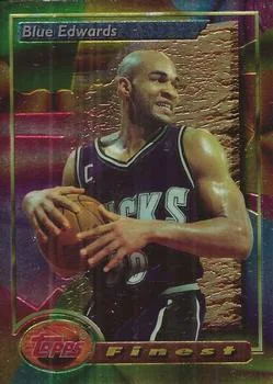 1993-94 Finest Blue Edwards #73 card image