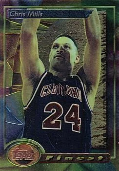 1993-94 Finest Chris Mills #133 card image