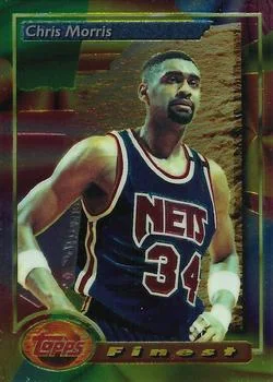 1993-94 Finest Chris Morris #48 card image