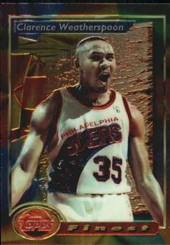 1993-94 Finest Clarence Weatherspoon #77 card image