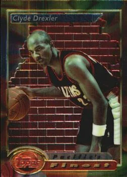 1993-94 Finest Clyde Drexler PF #129 card image