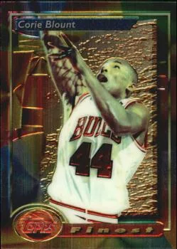 1993-94 Finest Corie Blount #134 card image