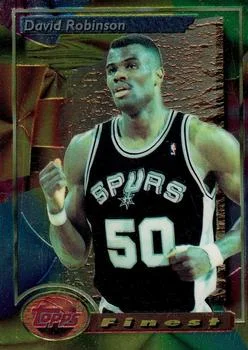 1993-94 Finest David Robinson #21 card image