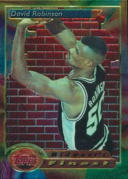 1993-94 Finest David Robinson MF #118 card image