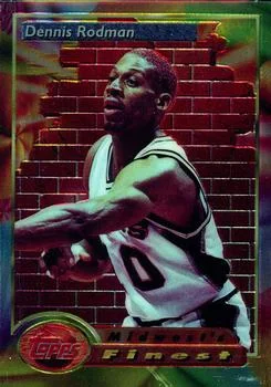 1993-94 Finest Dennis Rodman MF #113 card image