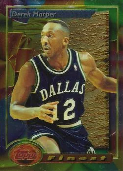 1993-94 Finest Derek Harper #31 card image