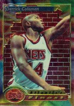 1993-94 Finest Derrick Coleman AF #98 card image