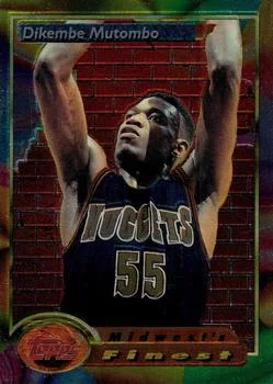 1993-94 Finest Dikembe Mutombo MF #119 card image