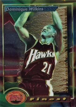 1993-94 Finest Dominique Wilkins #163 card image