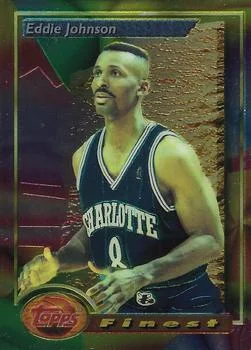 1993-94 Finest Eddie Johnson #27 card image