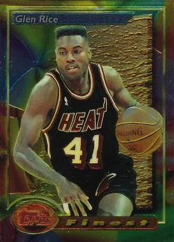 1993-94 Finest Glen Rice #15 card image