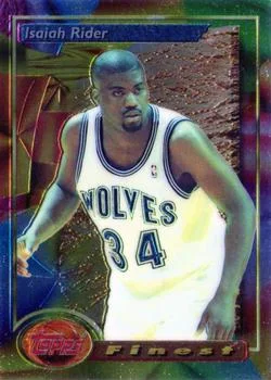 1993-94 Finest Isaiah Rider #79 card image