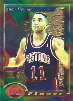 1993-94 Finest Isiah Thomas #87 card image
