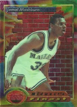 1993-94 Finest Jamal Mashburn MF #110 card image