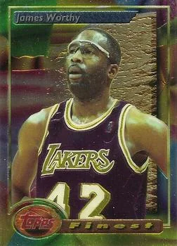 1993-94 Finest James Worthy #181 card image
